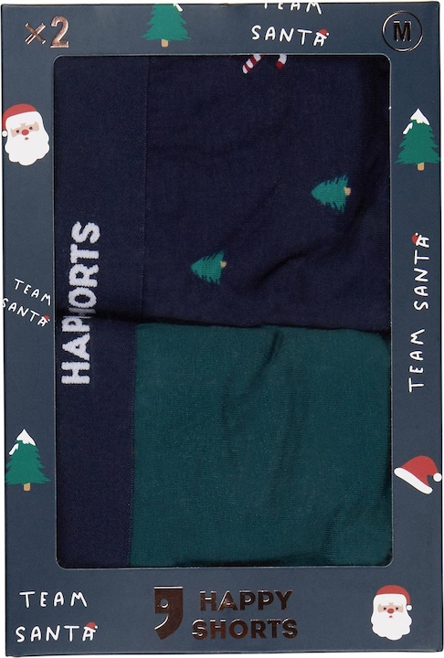 Produktbild Happy shorts Retro Boxer Jersey XMAS (M, 2er Pack)
