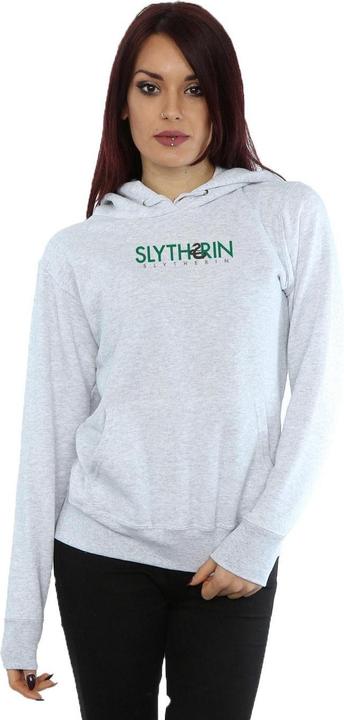 Produktbild Slytherin Text Kapuzenpullover (S)