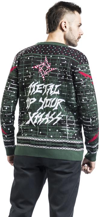 Produktbild Metallica Holiday Sweater (Metal Up Your Ass) (S)