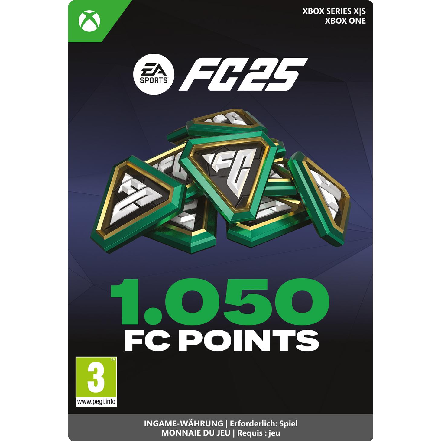 Microsoft Xbox EA SPORTS FC 25 - FC POINTS 1050 Downloade Code, Ingame Währung