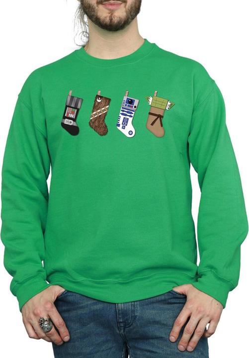 Produktbild Star Wars Christmas Stockings Sweatshirt (XXL)