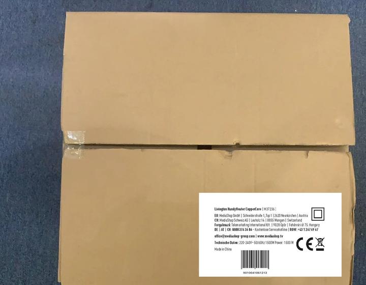 Produktbild Livington Handy Heater Copper Core Mini-Heizung (1200 W)