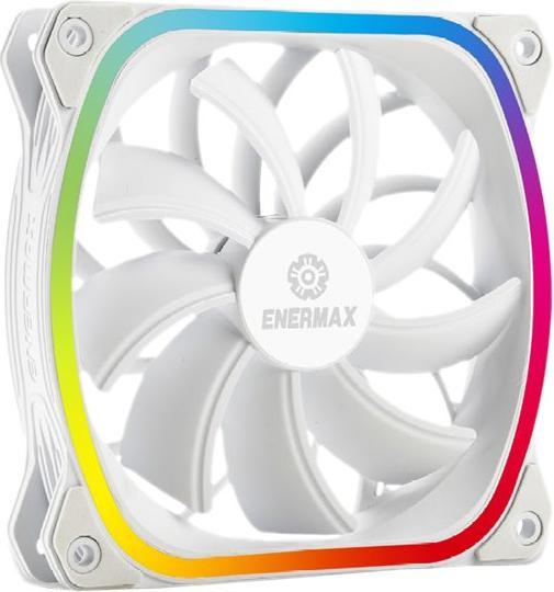 Produktbild Enermax PC-Lüfter SquA RGB Single weiss (120 mm, 1 x)