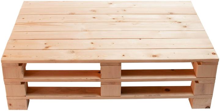 Actual product image Cocon Nature pallet table, 120 x 50 x 80