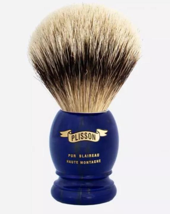 Actual product image Plisson 1808 Plisson shaving brush Haute Montagne Lazuli (Shaving brush)