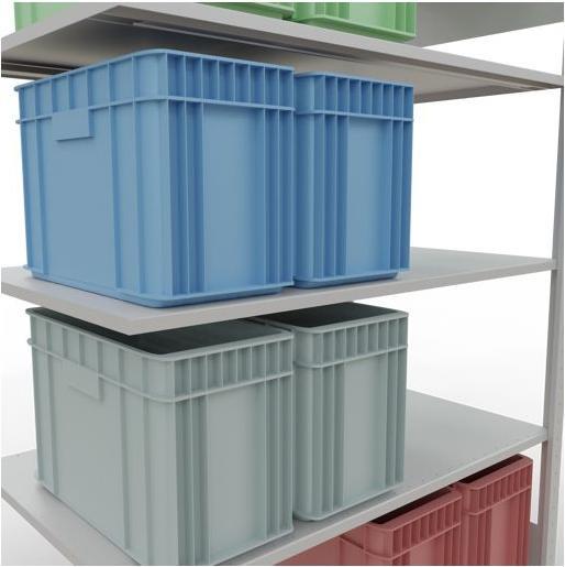 Image du produit Schulte Lagertechnik Système enfichable Élément suivant MULTIplus150 avec traverse de longueur