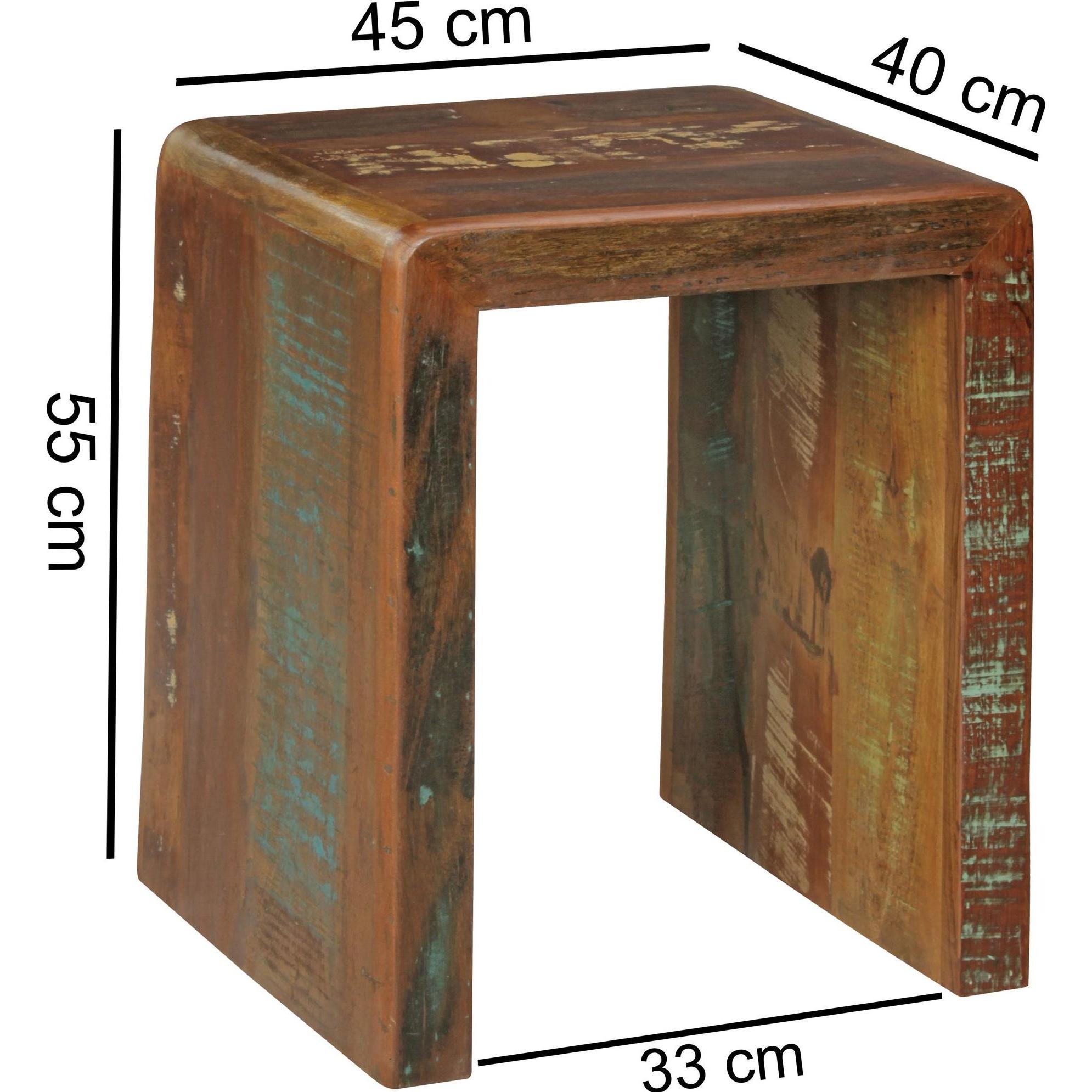 Thumbnail - FineBuy, Couchtisch + Beistelltisch, Arya (45 x 40 x 55 cm)