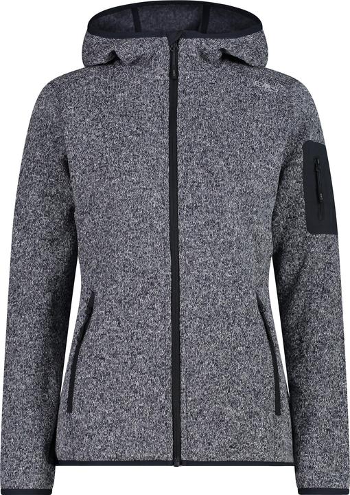 Produktbild CMP Campagnolo Women's Jacket Fix Hood Jacquard Knitted 3H19826 (38, S)