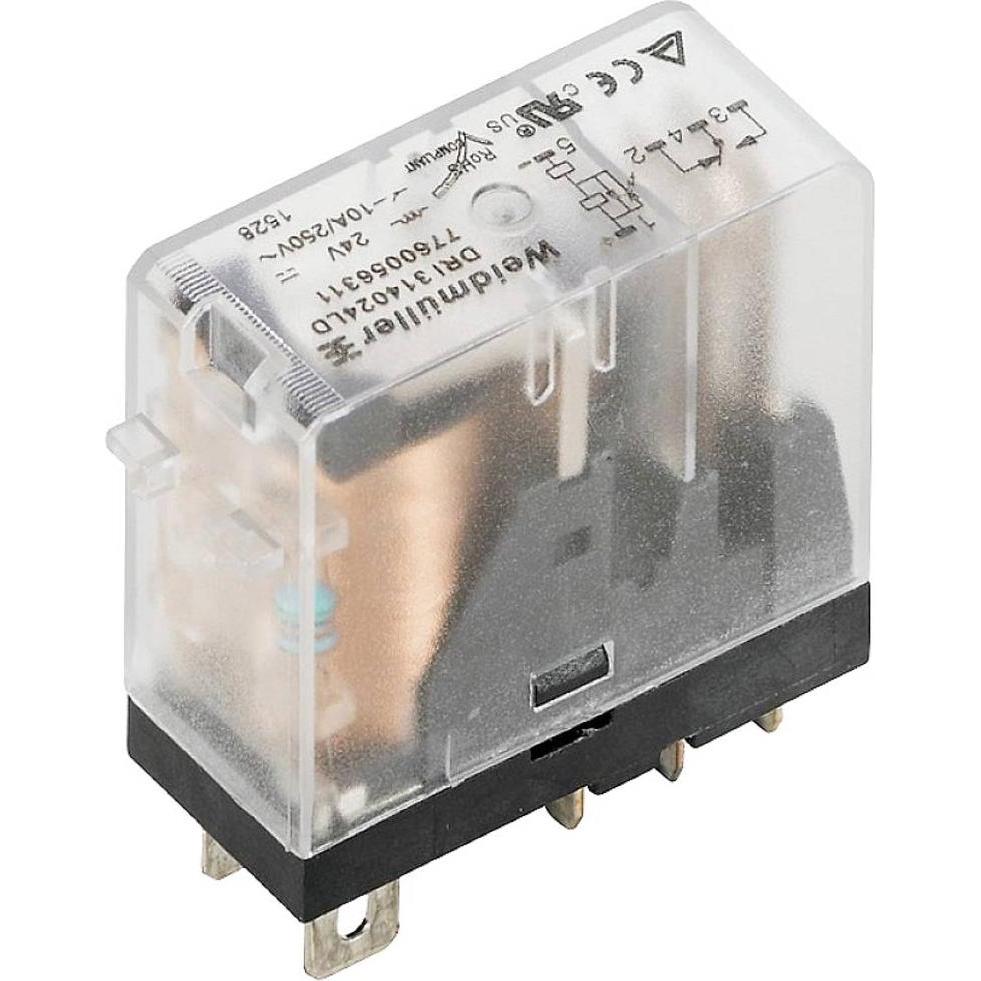 Weidmüller Relè di commutazione 19,2-26,4V/A 1W IP20 7760056307, Relais
