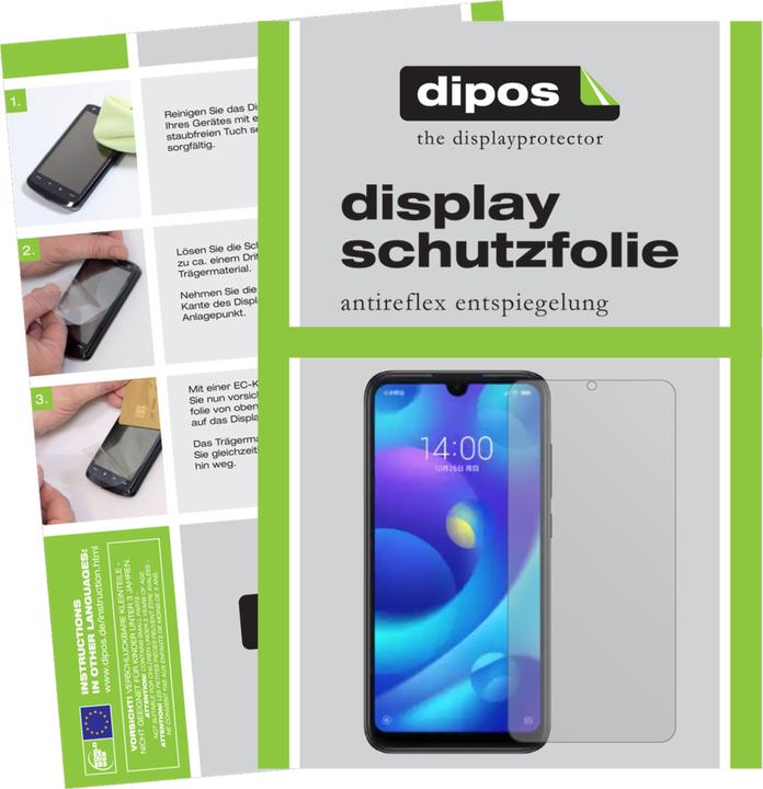 dipos I 2X Pellicola Protettiva antiriflesso Compatibile con Xiaomi Redmi Note 9T 5G Pellicola di Protezione
