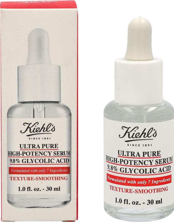 Actual product image Kiehl's Pure Serum Texture-Smooting Glycolic Acid 10% (30 ml)
