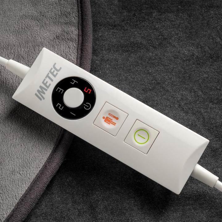 Actual product image Imetec Intellisense Lumbar, thermal lumbar cushion with elastic band, Rapido