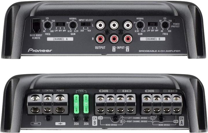 Actual product image Pioneer GM-D9704 (4-channel amplifier)