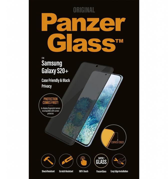 Actual product image PanzerGlass Privacy (1 pcs., Samsung Galaxy S20+, Samsung Galaxy S20+ 5G)