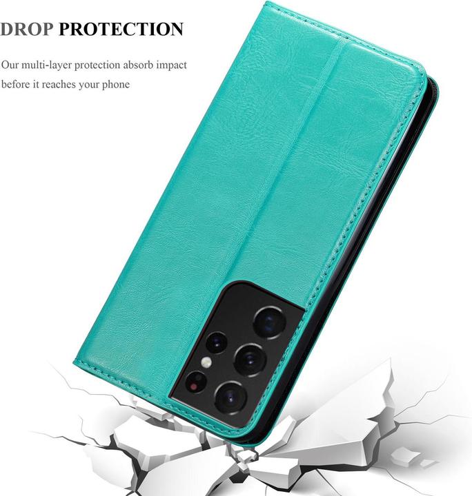 Immagine prodotto Cadorabo Copertina magnetica invisibile del libro (Samsung Galaxy S21 Ultra)