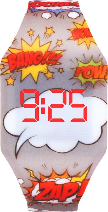 Actual product image Kiddus Digital LED Watch Comic (Digital watch, 32 mm)