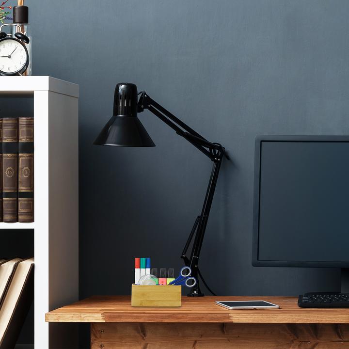 Actual product image Relaxdays Bamboo Organiser Box (23 x 7.5 x 5 cm)