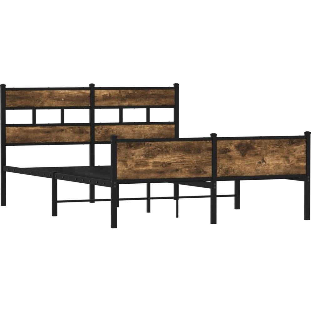 Thumbnail - VidaXL, Bett, Bettgestell Bett Doppelbett ohne Matratze 140x200cm Holzwerkstoff (140 x 200 cm)