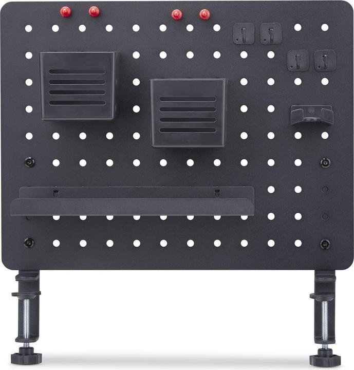 Image du produit StarTech .com 1612B-DESK-PEGBOARD, Black, 420 mm, 48.5 mm, 320 mm, 2.6 kg, 456 mm