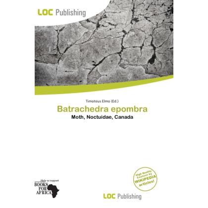 Batrachedra epombra, Fachbücher
