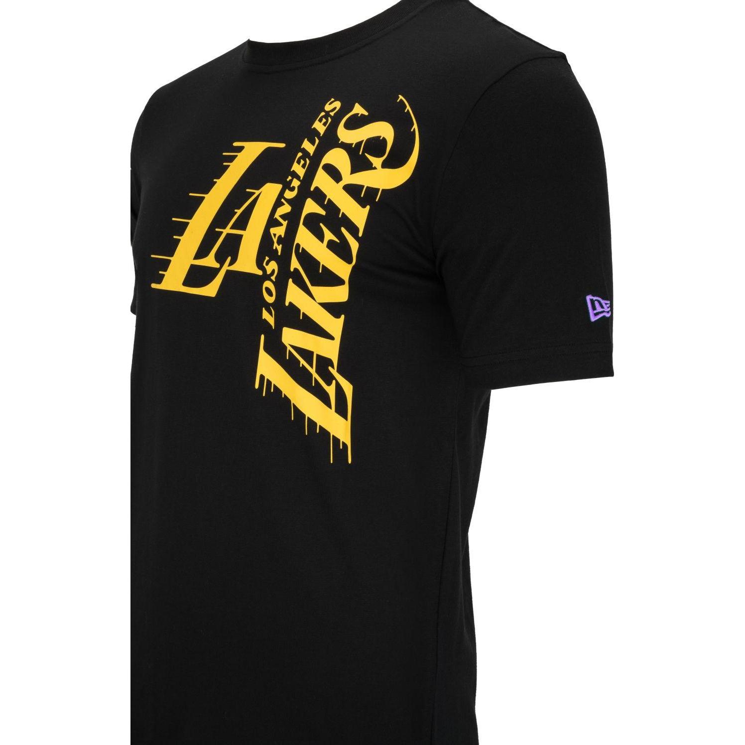 Thumbnail - New Era, Herren, Shirt, Shirt - NBA CITY Los Angeles Lakers - L, Schwarz, (L)