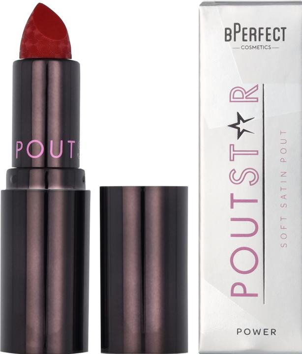 Produktbild BPerfect Cosmetics Make-Up Unisex Poutstar Satin Lipstick Power 3.5 Gr (Power)