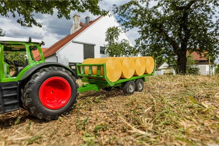 Image du produit Carson Modélisme 1:16 Remorque à foin pour tracteur RC vert 1:16 Remorque (RTR Prêt à fonctionner)