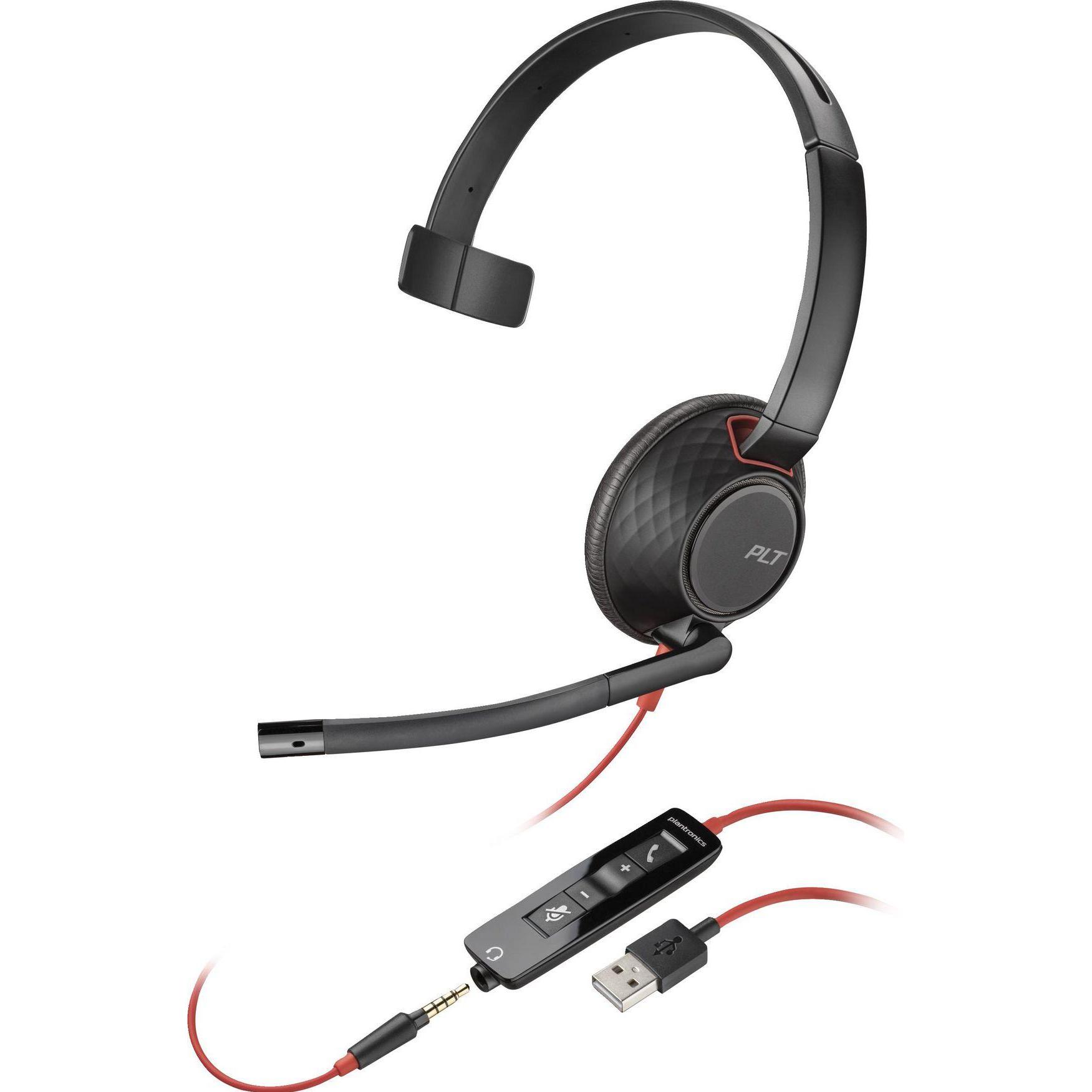 HP Blackwire 5210 Monaural USB-A (Kabelgebunden, USB-A), Office Headset