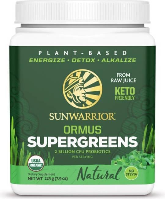Actual product image Sunwarrior Ormus Super Greens (1 pcs., Powder, 225 g)