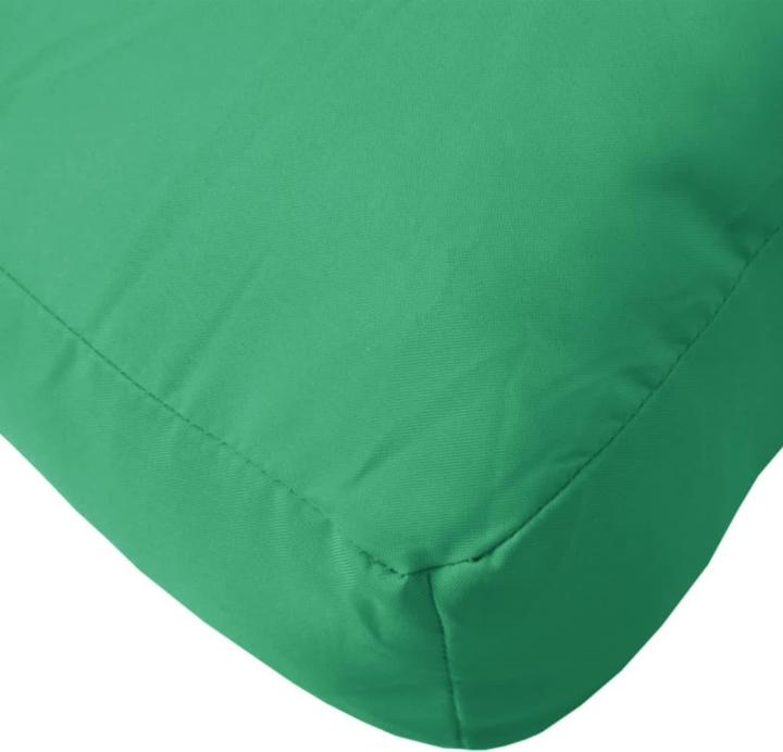 Immagine prodotto VidaXL Cuscino per pallet Divano per pallet Cuscino per pallet Cuscino per seduta 2 pezzi in tessuto verde (70 x 70 x 12 cm)