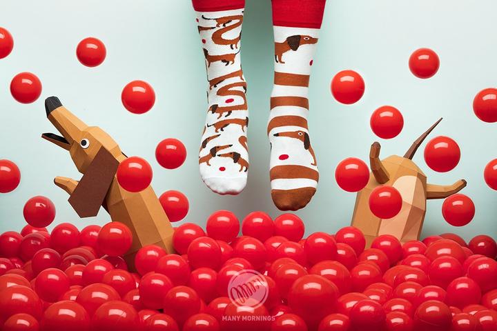 Immagine prodotto Many Mornings Cane con salsiccia (Confezione singola, 35 - 38)