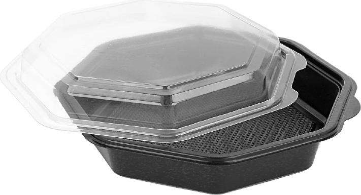 Image du produit Saladier jetable octogonal PS (300 x)