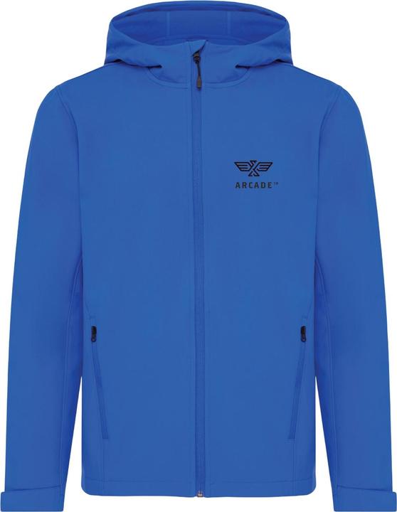 Actual product image Universal Textiles Mens Makalu Recycled Polyester Soft Shell Jacket (L)