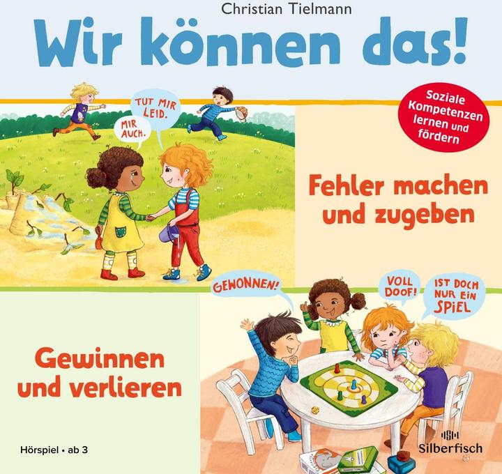 Tielmann:Delen en om de beurt & vriend (Christian Tielmann, Ilka Teichmüller, John Poolman, Juno Schöneboom, Malu Poolman, Wyn Schöneboom, Duits)