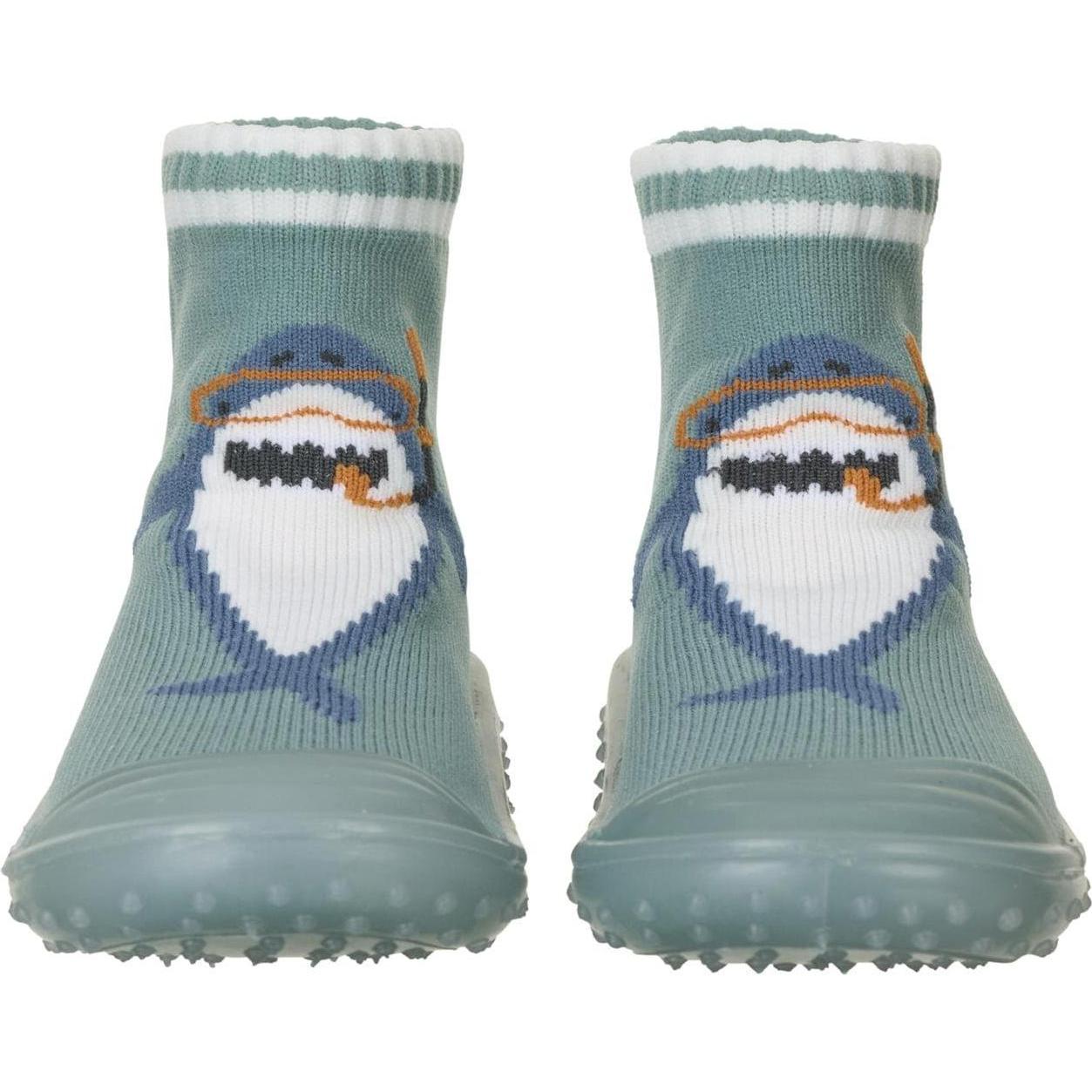 Thumbnail - Sterntaler, Unisex, Socken, Adventure Hai, Grün, (Einzelpack, 21 - 22)