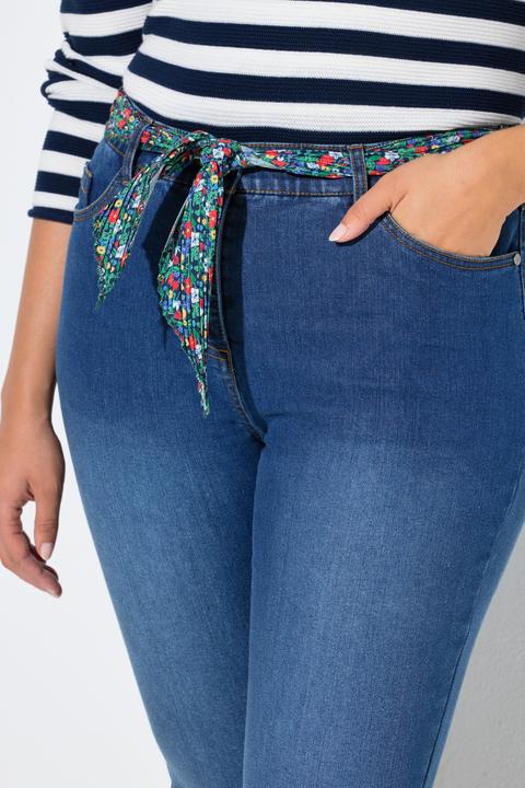 Actual product image Ulla Popken Scarf Belt Jeans (52)