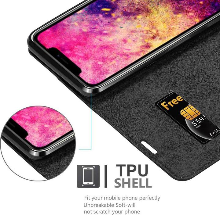 Actual product image Cadorabo Book Invisible Magnet Cover (Apple iPhone 12 Pro Max)