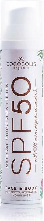 Image du produit Cocosolis Lotion solaire naturelle (Crème solaire, SPF 50, 100 ml, 100 g)