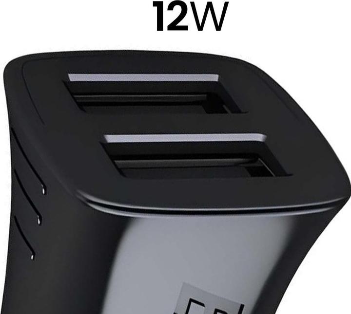 Produktbild Energizer Car Charger 12W 2xUSB, schwarz