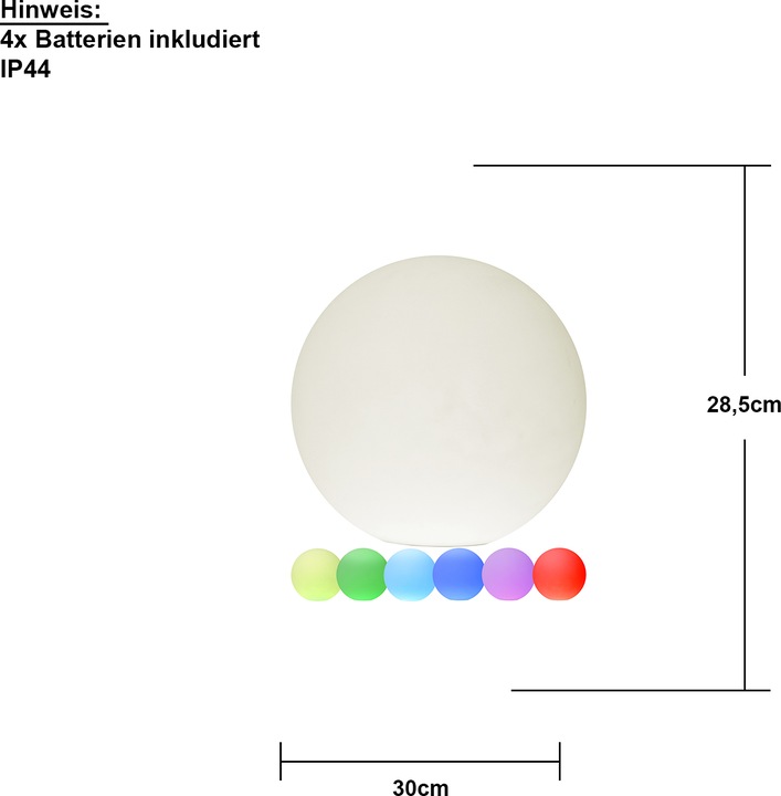 Actual product image Star Trading Twilights (IP44)