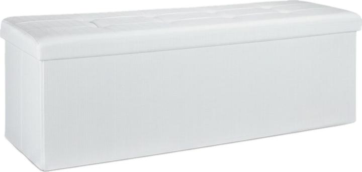 Image du produit Relaxdays Pouf de rangement pliant repose-pied (38 cm)