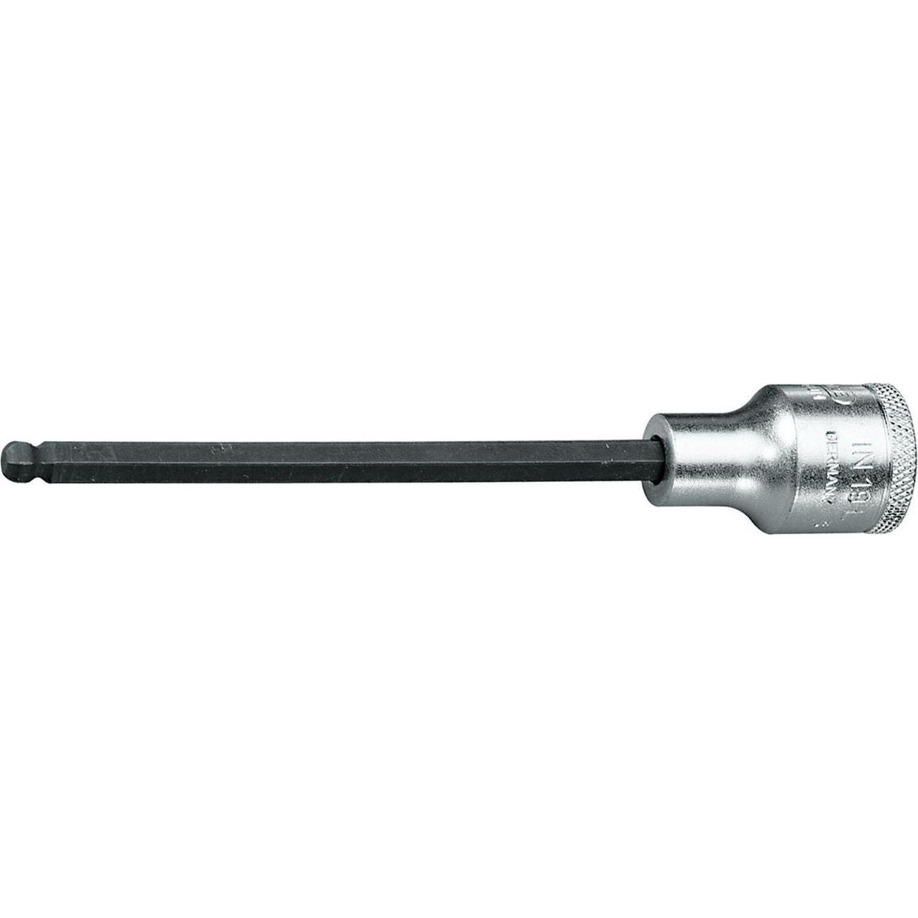Gedore, Steckschlüssel + Stecknuss, IN 19 LK 12-140 Schraubendrehereinsatz 1/2" 140 mm Innen-6-kant 12 mm (12 mm)
