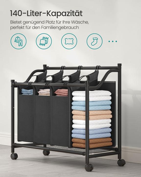 Actual product image Songmics Laundry Storage (140 l)