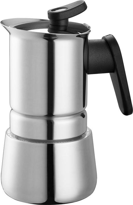 Actual product image Pedrini Steelmoka - stainless steel espresso maker 2 cups (2 T.)