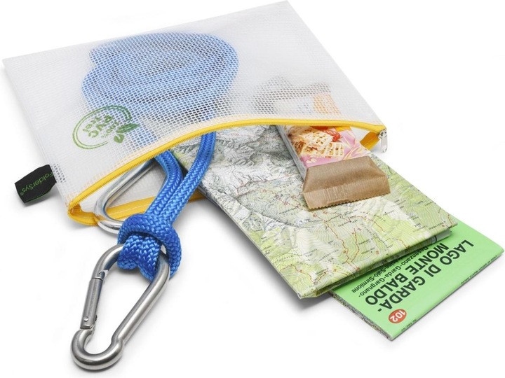 Actual product image Foldersys Zip bag A5 transparent/yellow 0.20 mm (A5)