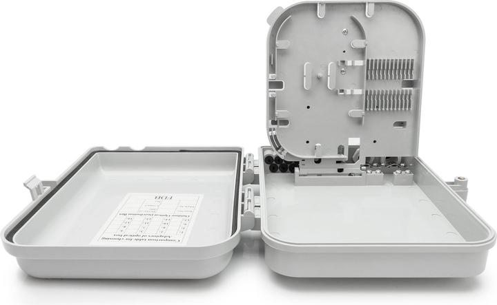 Produktbild Digitus Outdoor FTTH Box für 16 Kabel und 16x LC/DX oder 16x SC/SX