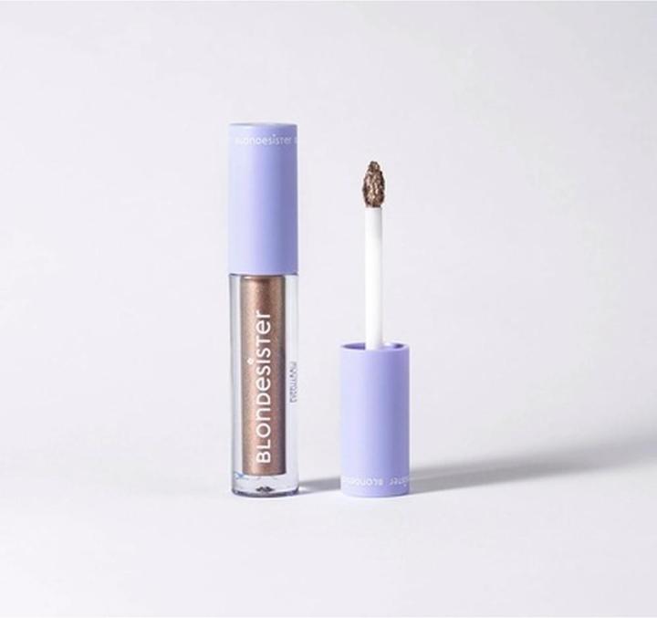 Blondesister Gloweye Liquid Eyeshadow Karamellbraun 03 Vegan 3ml (Braun)