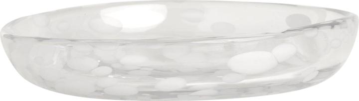 Actual product image Oyoy Breakfast & Dessert Plate Jali 1 piece,Transparent/White (1 x, 15.60 cm)