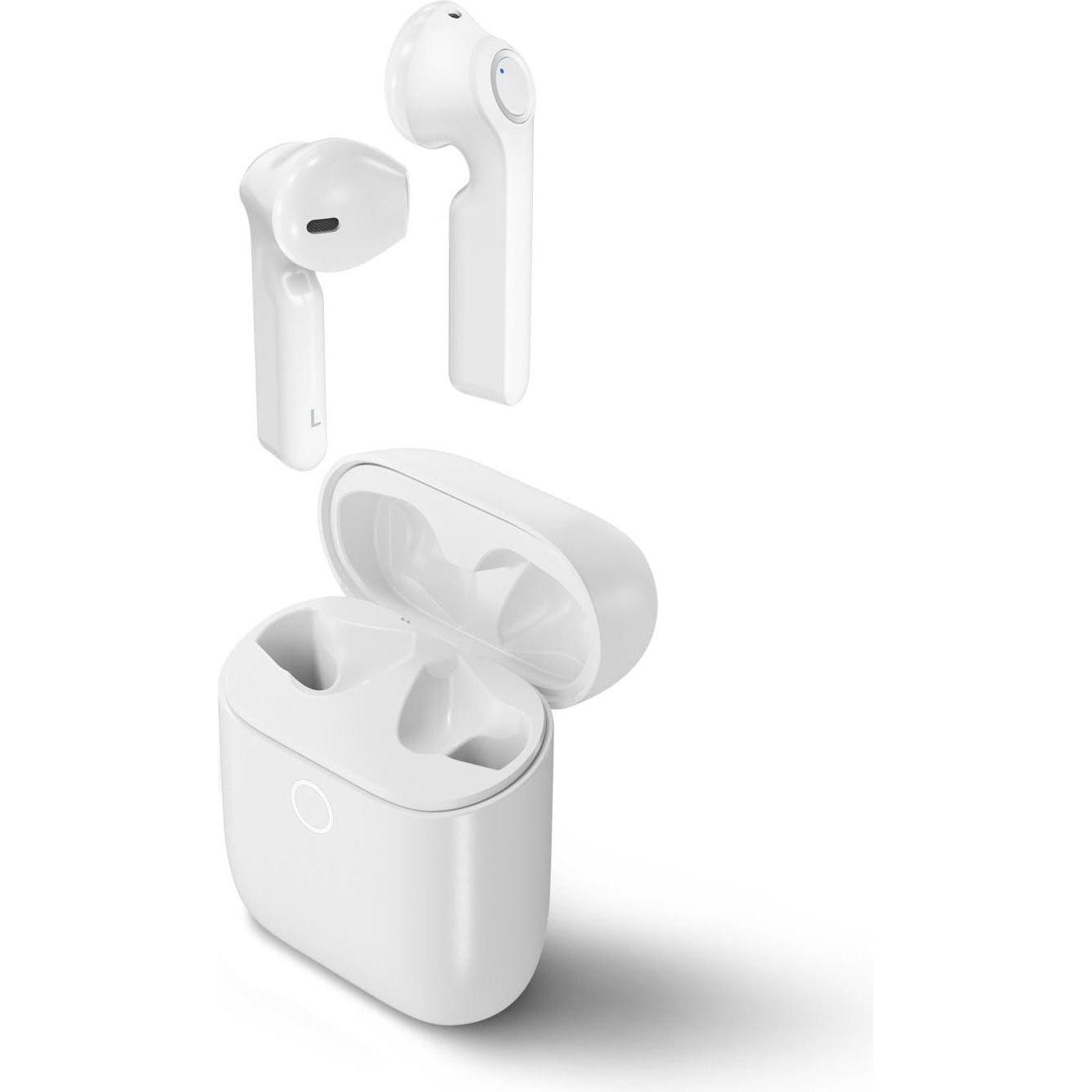 Panasonic True Wireless-Ohrhörer RZ-B100WDE-W In-Ear, Weiss (Keine Geräuschunterdrückung, 4 h, Kabel