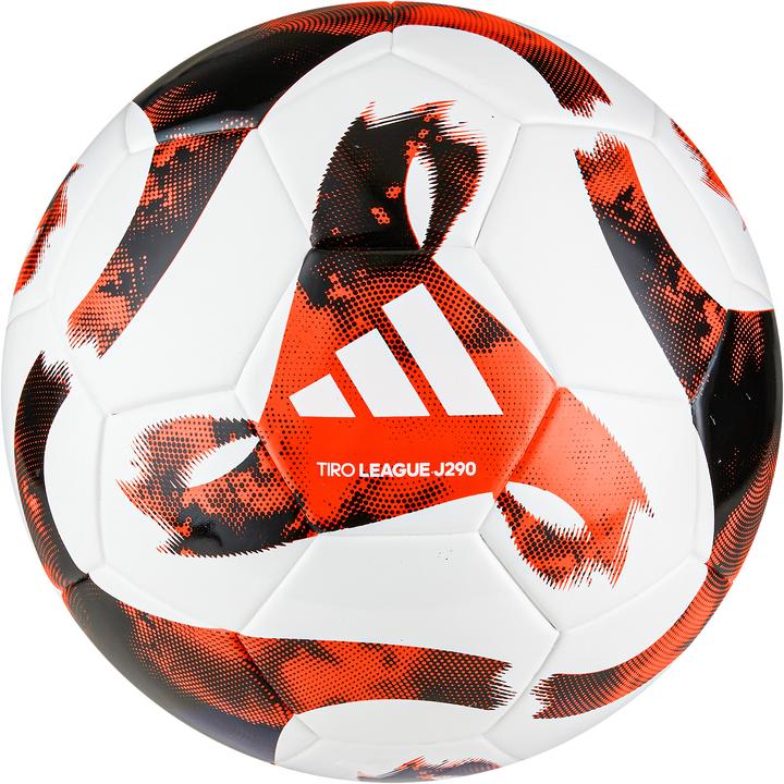 Produktbild adidas Fussball Tiro Junior 290 League weiss-rot HT2424 (5) (5)